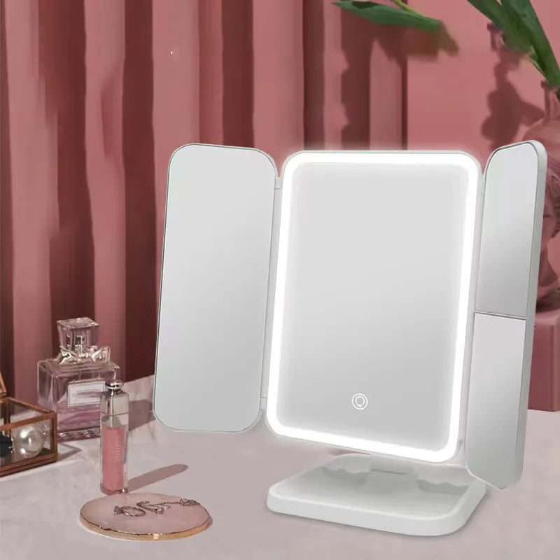 Trifold LED Makeup
Mirror